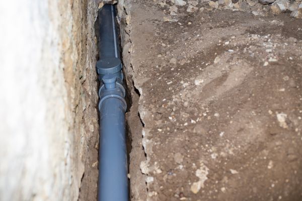 Drain Line Installation in Danbury