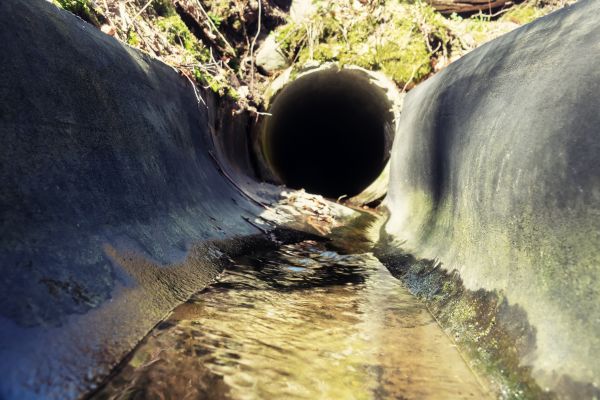 Drainage Swale Installation in Danbury
