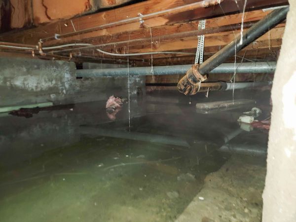 Cost of Crawlspace Drainage in Danbury