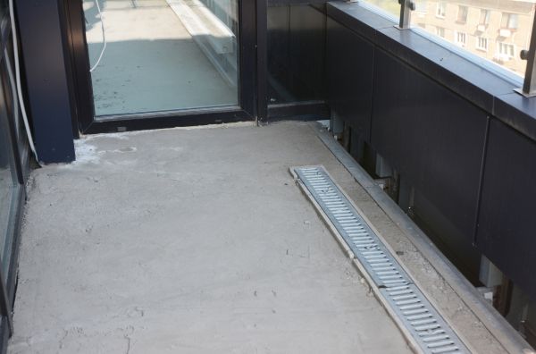 Veranda Drain Installation in Danbury