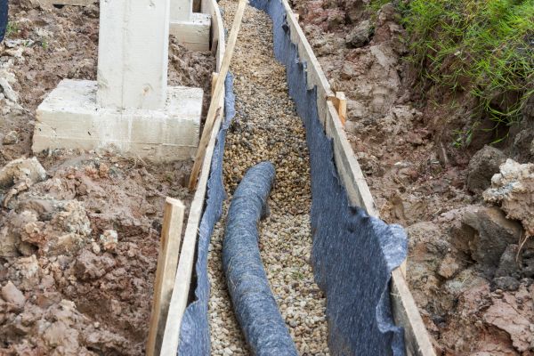 French Drain Installation in Danbury