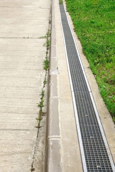 Concrete Drain Installation in Danbury